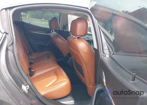 2015 Maserati Ghibli S Q4 from USA, damaged, VIN ZAM57RTA2F1133030